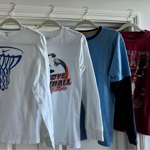 4 - Basketball Long Sleeve Tops